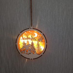 3D Weihnachtsornament