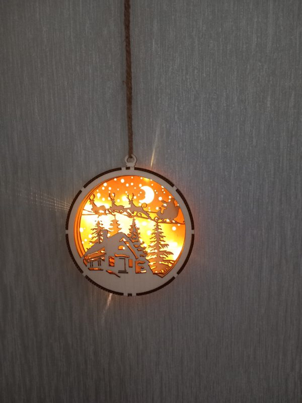 3D Weihnachtsornament